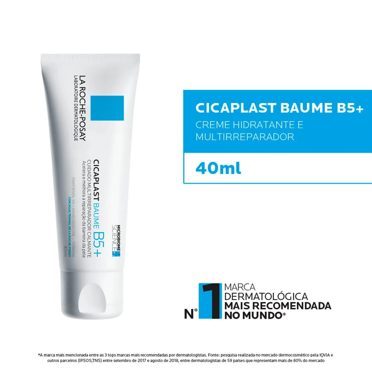 Kit com 3 Cicaplast Baume B5+ - Creme Hidratante 40ml (ÚLTIMAS UNIDADES) - Imagem 3